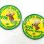 custom promotional 100% polyester cartoon embroidery patches sew on