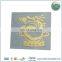 High-end Custom Gold Metal Letter Logo Metal Label Sticker