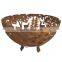 Outdoor Multi-function fire bowl fire globe fire pit ring