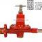 Stove pressure regulating valve