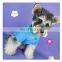 Dog Clothes Summer T-shirt Elegant Small Flower Printed Shirt Short Sleeve Shirt Schnauzer Corgi Teddy Pomeranian Pet Clothing