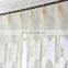 Competitive Price white damask velvet voile window curtains panel