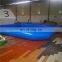 inflatable pool with slide ground for water roller ball water walking ball inflatable water pool