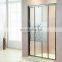 Luxury simple bathroom tempered glass shower partition door shower cabin enclosure