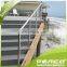 Foshan Factory Safty Outdoor Balustrades & Handrails Tube Stainless Steel Stair Railing