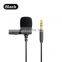 JOYROOM lapel microphone for mobile phone singing recording Lavalier Microphone universal professional for camera tablet