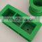 Green Three Gang Plastic  40x40x40mm Cube Test Moulds