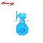high pressure 2 inch ductile iron di double flanged butterfly valve
