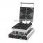 High Quality Belgian Professional Custom Commercial Heart Shape Mini Waffle Maker Electric