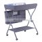 ASTM F2388 EN12221 manufacture folding diaper changing table station and baby bed