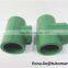 ppr tee fittings for plumbing pipe fittings from China supplier of Yanshan ppr material