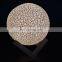 8-20cm 3D printing creative novelty gift moon desk table lamp with remote control