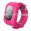 Mini kids smart watch gps tracking device for kids/ gps position and monitoring smart watch for children