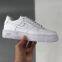 Nike Wmns Air Force 1 Pixel QS LowParticle Beige Shoes in Black/White