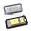 Carest 2Pcs White Led License Plate Lights For BMW E46 4D 323i 325i 328i 6000k 12V Number Plate Lamp Bulb