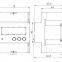 DDS1946-L 4P single phase din rail 5-100A direct input power meter