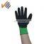 High Quality Knitted Liner Coated Nitrile Sandy Safety Work Gloves Malaysia