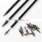 12pcs carbon crossbow bolt hunting bow and arrow set good carbon  tip green  arrow 300 carbon China