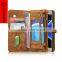 Manufacturer Wholesale Business Detachable Flip Wallet Leather Cell Phone Case with Card Holder For samsung galaxy s7