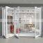Aluminium Tempered Glass China Bifold Doors Exterior Folding Doors Graphic Design Classic Horizontal Commercial Modern 3 Years