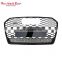 C7 PA RS6 front bumper grill for Audi A6 S6 C7.5  frame quattro style grille Replacement center honeycomb grills 2016-2018