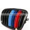 carbon fiber M style grille for BMW X5 X6 three color double slat line kindly grill for BMW E70 E71 2007-2013