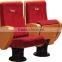 hotsale elegant wooden hall chair for theater concert HJ801B-L