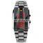 SKMEI 1013 50M Water Resistant Lover's Watches Fashion Luxury Brand Stainless Steel Sport Digital Watches