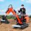Hengwang HW08 8.6 Kw 800kg small crawler excavators with excavator bucket teeth