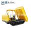 Factory direct sales Chinese 5 ton articulated tipper garden rubber diesel crawler mini cargo dumper for farm