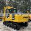 Komatsu used crawler excavator with breaker line , Middle size komatsu excavator , Komatsu pc120-6 pc130-7