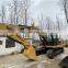 manual system cat 320d excavator with low working hours