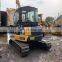 Komatsu machinery mini excavator pc55 in stock