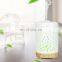 2021 New Copper Ultrasonic Aromatherapy Machine Essential Oil Wood Grain Cold Fog Humidifier