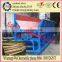 Rotary drum wood debarking peeling machine