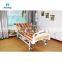 Manual Five Function Adjustable Patient Cheap Manufacture Hospital Bed With Toilet Hole
