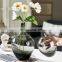 Creative Modern Wedding Home Decoration Tabletop Large Floor Flower Glass Vases Decor