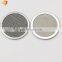 Customized Stainless Steel Round Metal Rimmed Filter Disc