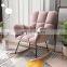 Hotsales single recliner sofa reclinable rocking chair living room chairs leisure lounge chair ottoman living room furniture