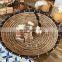 Handwoven Seagrass Wall Decor Wicker wall plate decor, Above bed decor Straw Placemat Wholesale
