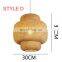 Hot Sale High Quality Bamboo Pendant Light Asian Oblong Light Fixture High Quality Vietnam Supplier