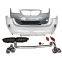 BMW X 1 car enclosure, BMW front and rear bumper modification, BMW double-row hole tailpipe