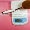 10 pcs soft rose gold oval toothbrush makeup brush set
