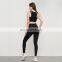 Sport Soft Brushed Gym 2 Pcs Sets Women Wholesales High Impact Yoga Tank Bras