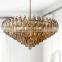 Exquisite Modern Luxury Diamond-Cylindrical Crystal Pendant Chandelier for Living Dining room Kitchen Island Foyer Bedroom