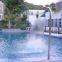 PIKES Factory Pool Water Massage Strength Shower Washing SPA Stainless Steel Massage Shower