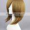 High Quality 35cm Short Straight Kuroko no Basket Aida Riko Brown Cosplay Hair Wigs Synthetic Anime Wig Party Wig