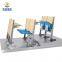 JS Group Foldable Plywood Steel School Chairs Lecture Auditorium University Classroom Versatile Student Desk Chair
