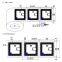 Smart Library HF book tags, electronic tags, library RFID book management