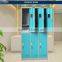 Metal School Locker Furniture Type CE Certified Key Lock Metal Locker School Employee Locker